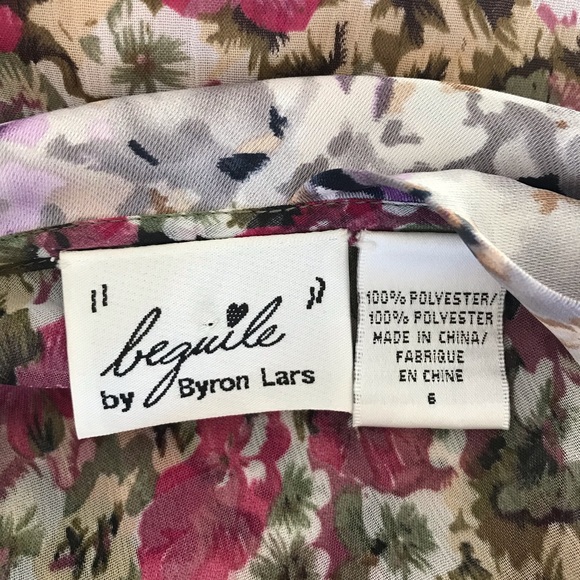 Byron Lars Beguile Wilderflora Dress Anthropologie - Picture 5 of 12